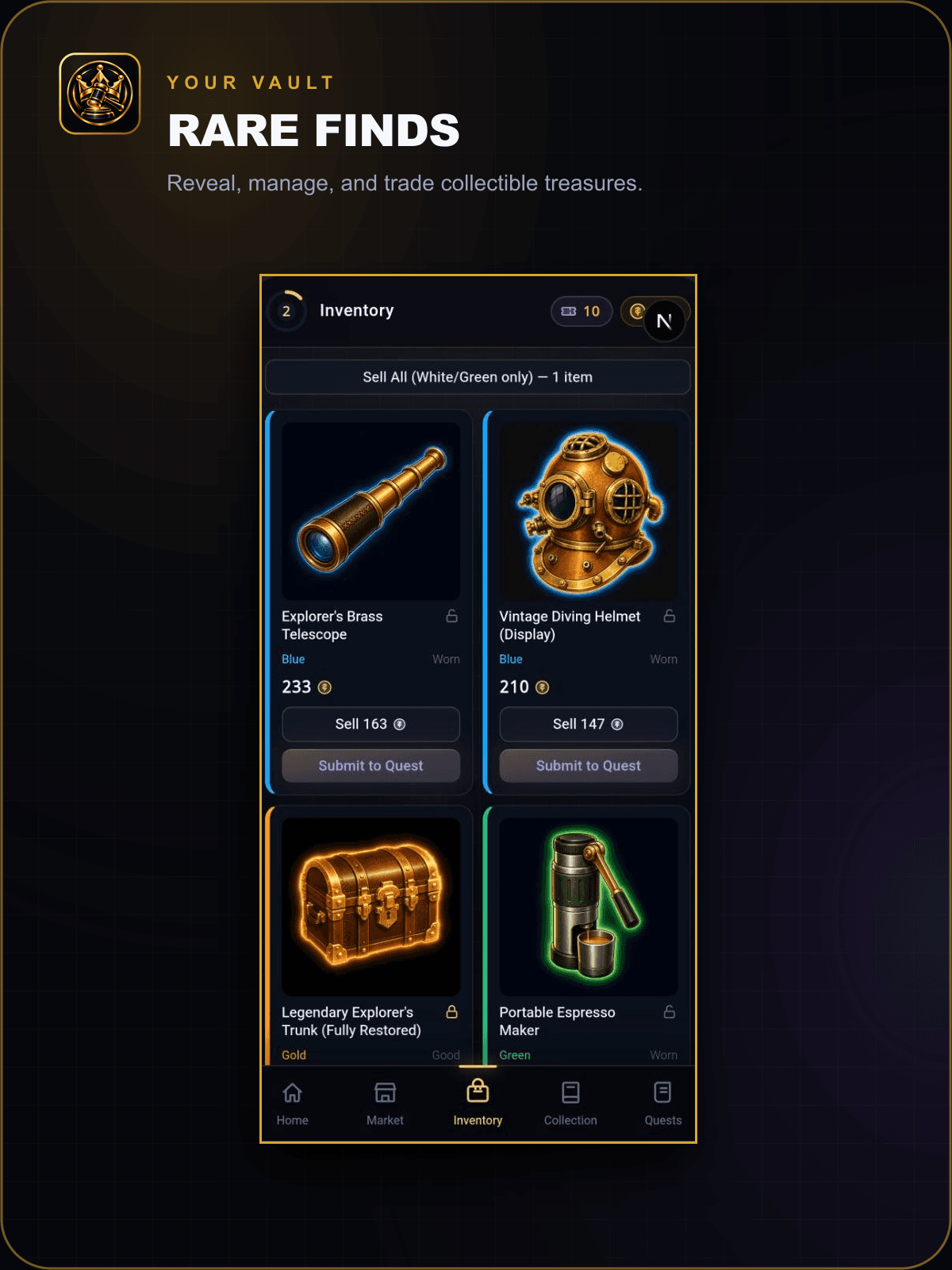 Bid King Inventory Showcase